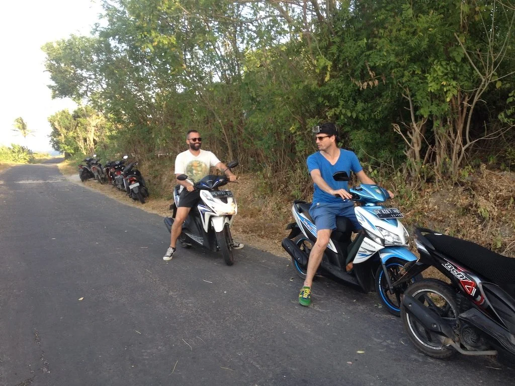circuler à Nusa Penida ballade en scooter