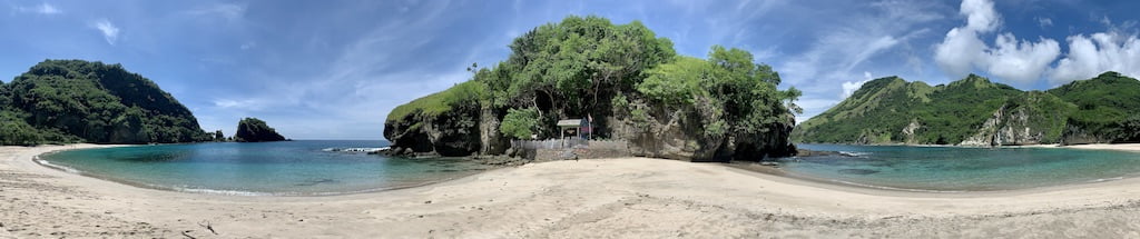 Koka Beach Indonésie panorama