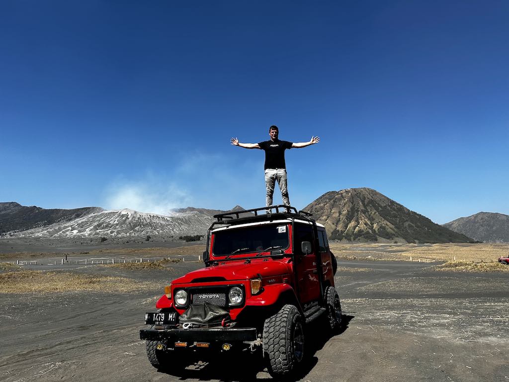 Mont Bromo volcan Jeep Java Indonesie