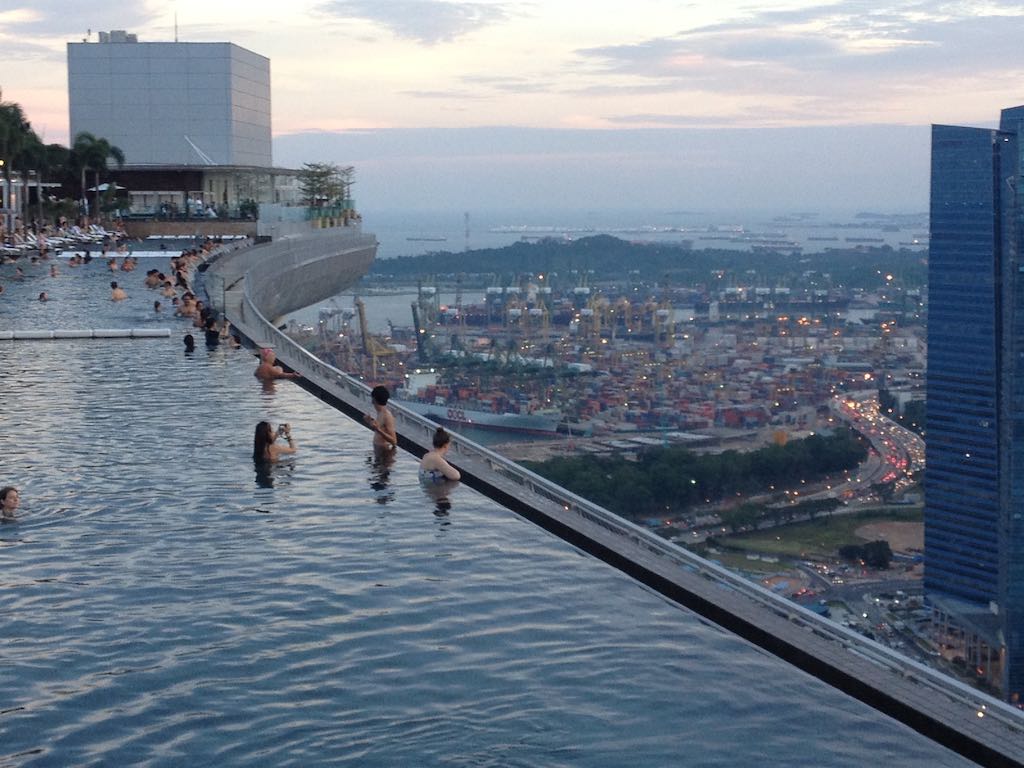 Marina Bay Sands piscine Singapour